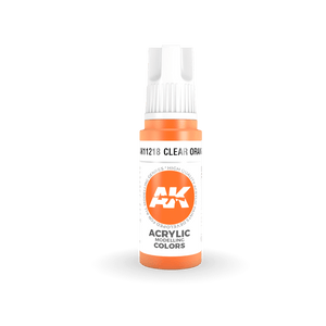 AK Interactive 3G Acrylic Clear Orange 17ml