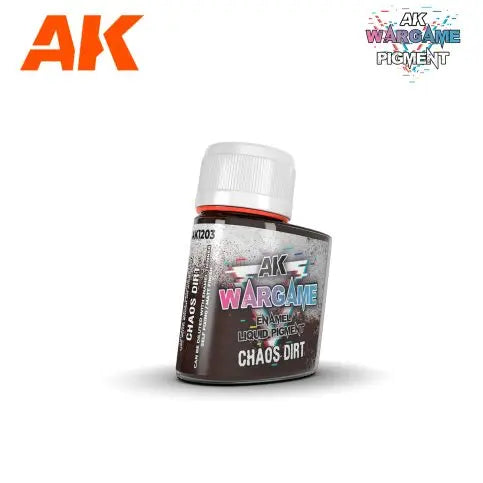 AK Interactive Wargame Enamel Liquid Pigments Chaos Dirt 35ml