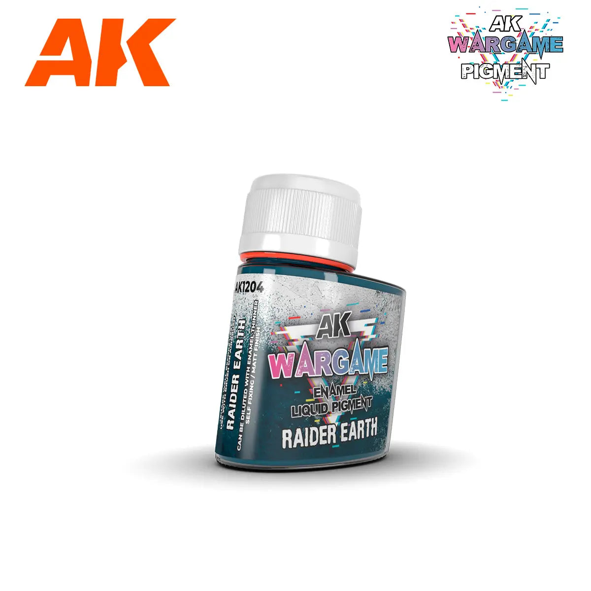 AK Interactive Wargame Enamel Liquid Pigments Raider Earth 35ml