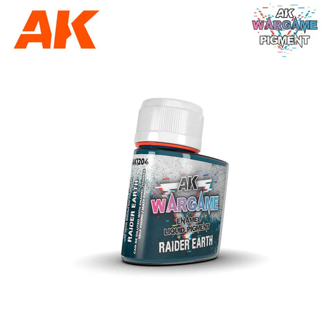 AK Interactive Wargame Enamel Liquid Pigments Raider Earth 35ml Wandering Adventures