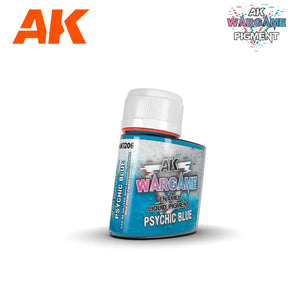AK Interactive Wargame Enamel Liquid Pigments Psychic Blue 35ml