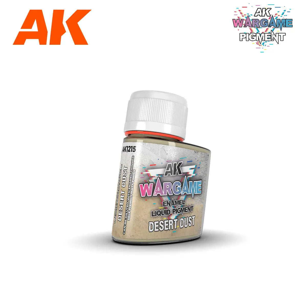 AK Interactive Wargame Enamel Liquid Pigments Desert Dust 35ml