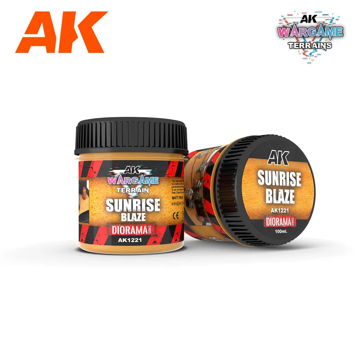 AK Interactive Wargame Battle Ground Terrains Sunrise Blaze - 100ml