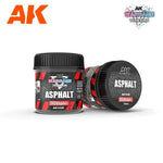 AK Interactive Wargame Battle Ground Terrains Asphalt - 100ml