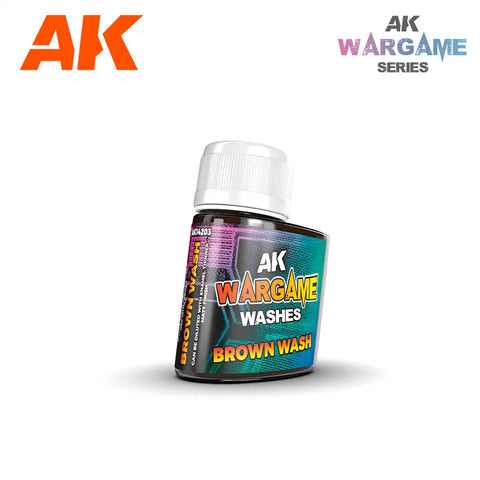 AK Interactive Wargame Washes Brown Wash 35ml Wandering Adventures