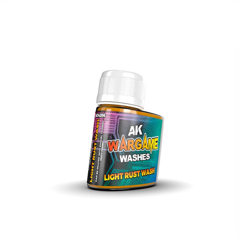 AK Interactive Wargame Washes Light Rust Wash 35ml