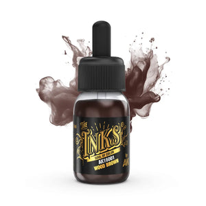 AK Interactive The INKS Wood Brown 30 ml