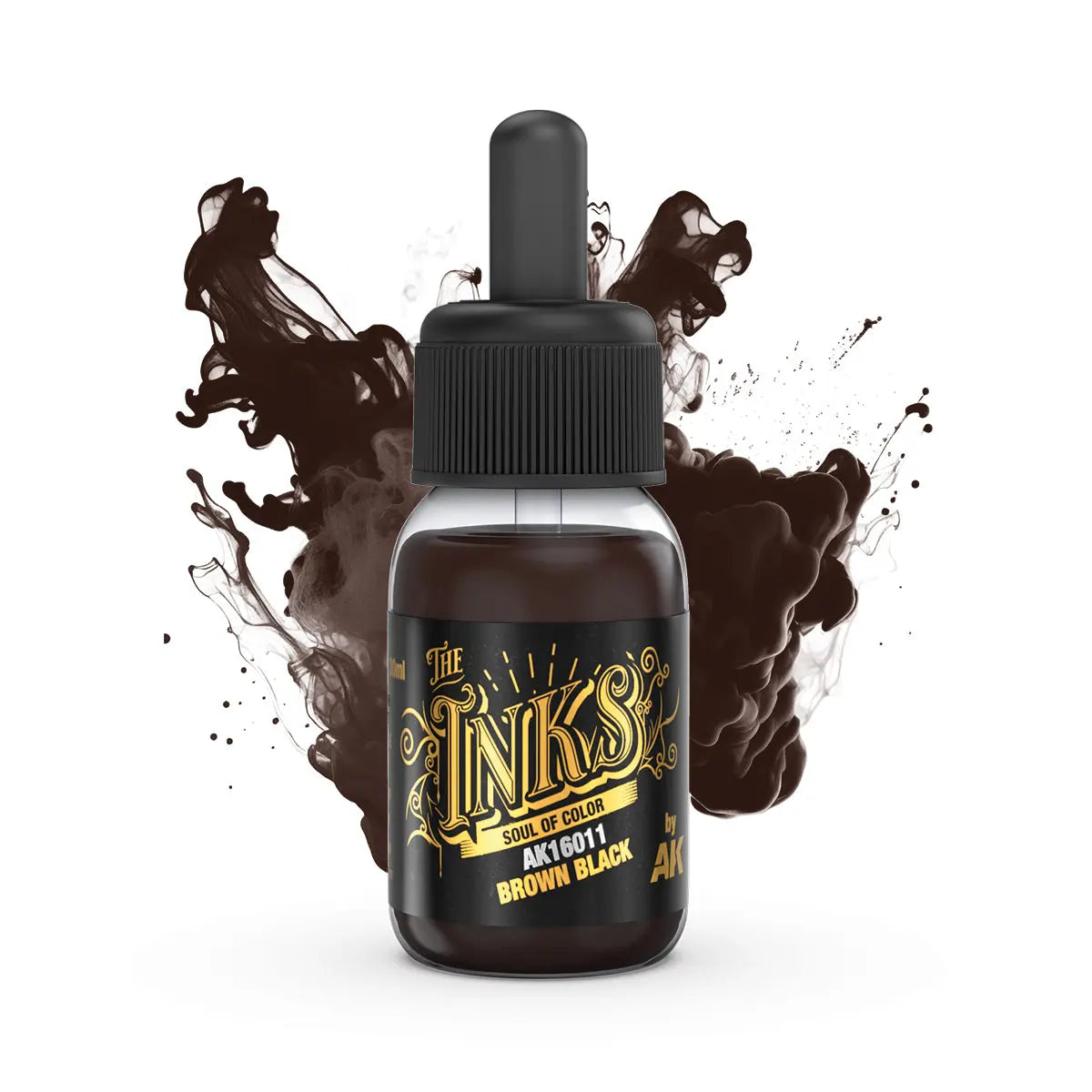 AK Interactive The INKS Brown Black 30 ml