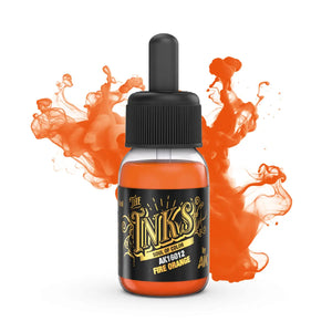 AK Interactive The INKS Fire Orange 30 ml