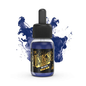 AK Interactive The INKS Ocean Blue 30 ml