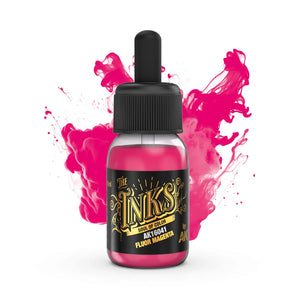 AK Interactive The INKS Fluor Magenta 30ml