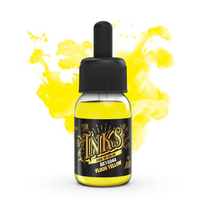 AK Interactive The INKS Fluor Yellow 30ml