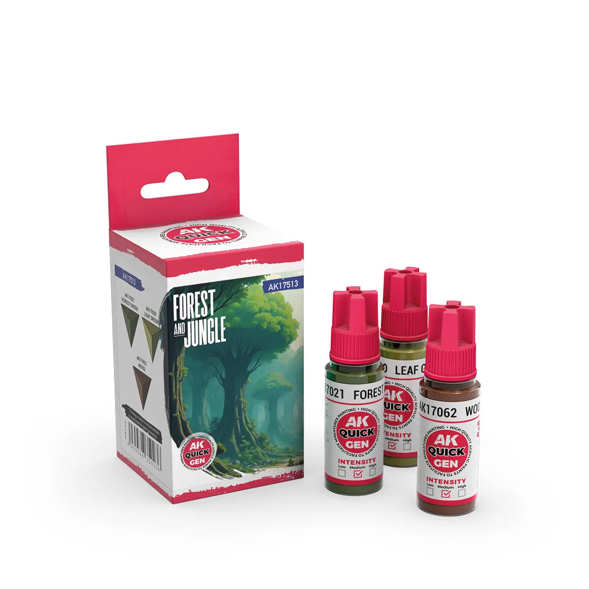 AK Interactive Quick Gen - Forest & Jungle (Set)