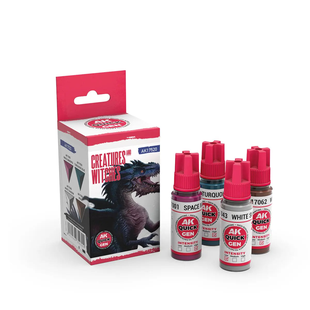 AK Interactive Quick Gen - Creatures And Witches (Set)
