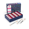 AK Interactive Quick Gen - Quick Paint Combo Set 100 Colors (80 Quick Gen + 20 Acrylic 3Gen + 3 Brushes)