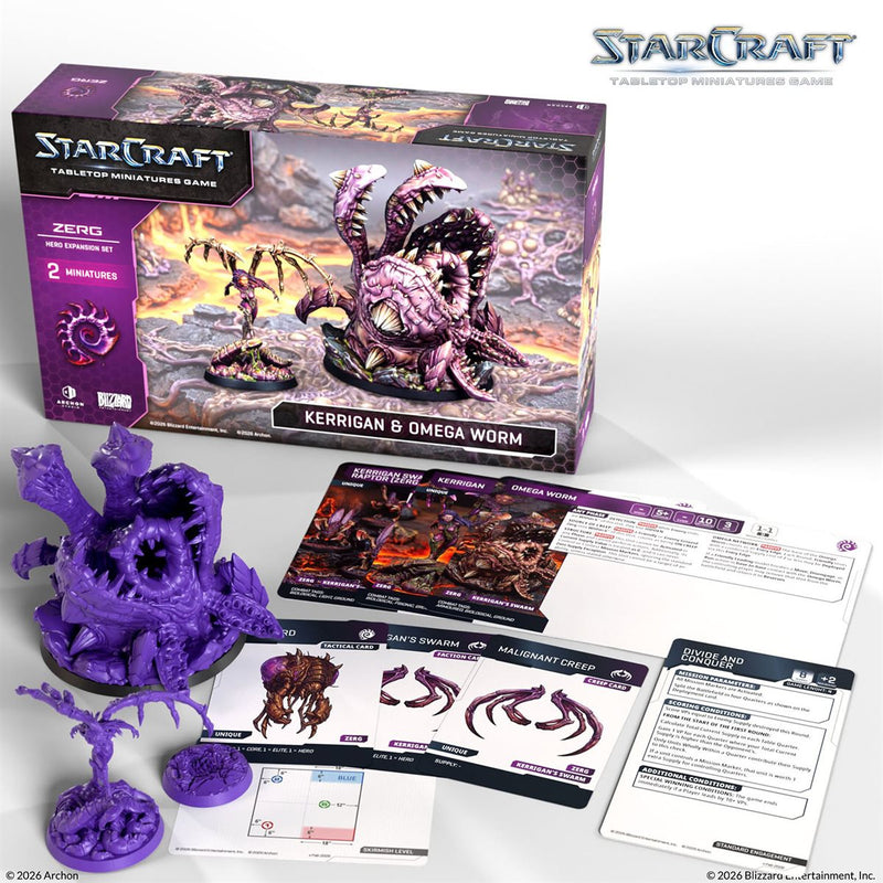 StarCraft TMG: Zerg Kerrigan and Omega Worm