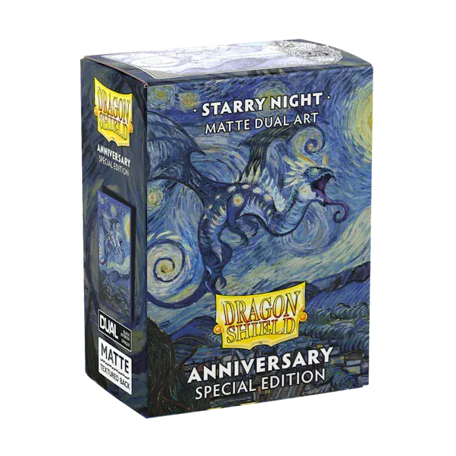 Dragon Shield Sleeves- Starry Night - Matte Dual Art Sleeves 100CT