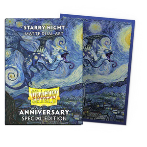 Dragon Shield Sleeves- Starry Night - Matte Dual Art Sleeves 100CT