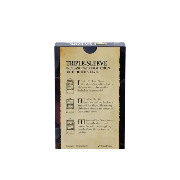 Dragon Shield: Clear - Matte Outer Sleeves 100CT Wandering Adventures