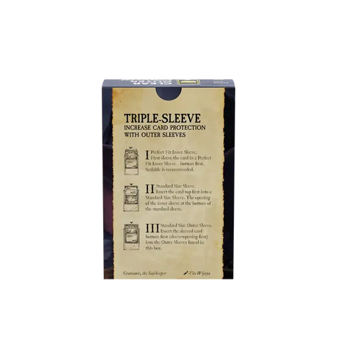 Dragon Shield: Clear - Matte Outer Sleeves 100CT Wandering Adventures