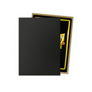 Dragon Shield Sleeves- Black & Gold- Dual Matte 100CT