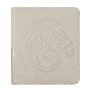 Dragon Shield: Zipster Small + 20 Pages (Ashen White)