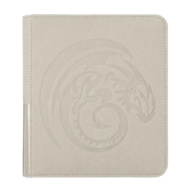 Dragon Shield: Zipster Small + 20 Pages (Ashen White)