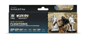 Vallejo/ WizKids Paint Set:  Fleshtones