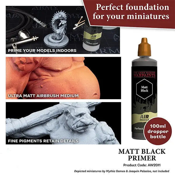 The Army Painter Air Black Primer 100 ml