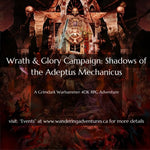 The Shadows of the Adeptus Mechanicus: A Campaign in the Warhammer 40K Universe Wandering Adventures