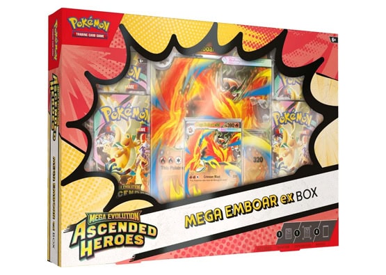 Pokemon TCG: Ascended Heroes: Mega Emboar/ Meganium