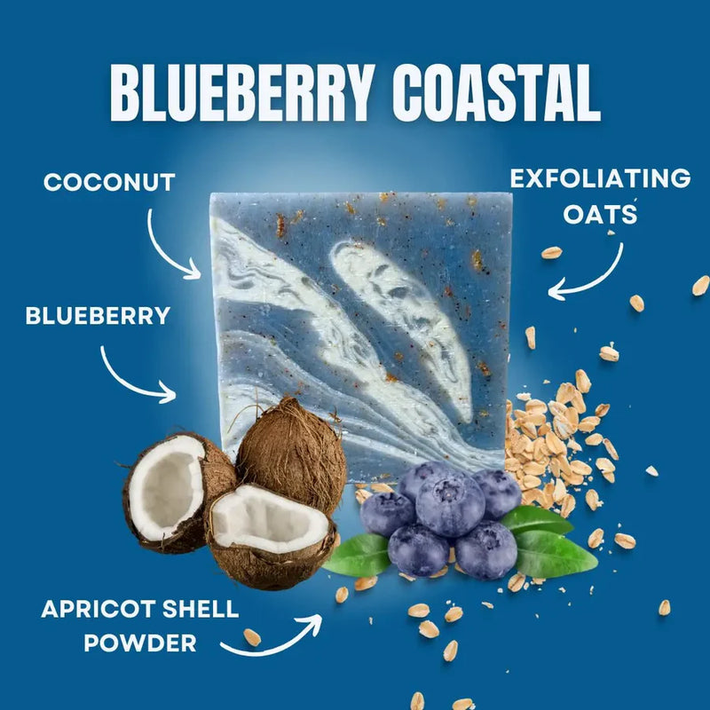 Soap Bar: Blueberry Coastal