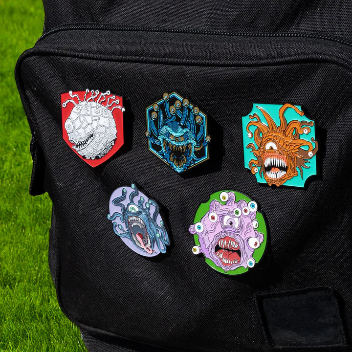 Sirius Dice: D&D Monster Mystery Pins