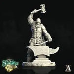 3D Print: Baldgrim The Blacksmith Wandering Adventures