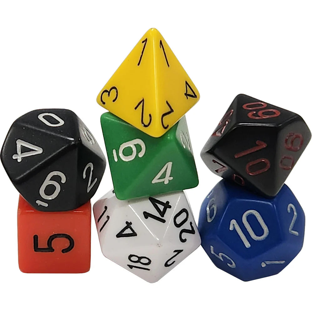 Nostalgia Opaque Beginner 7-Die Set