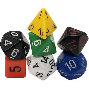 Nostalgia Opaque Beginner 7-Die Set