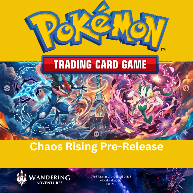 Pokemon TCG: Chaos Rising Pre-Release