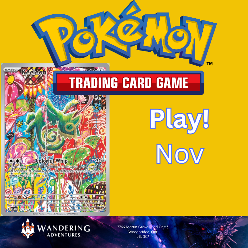 Pokemon Play! (Nov' 26) Wandering Adventures