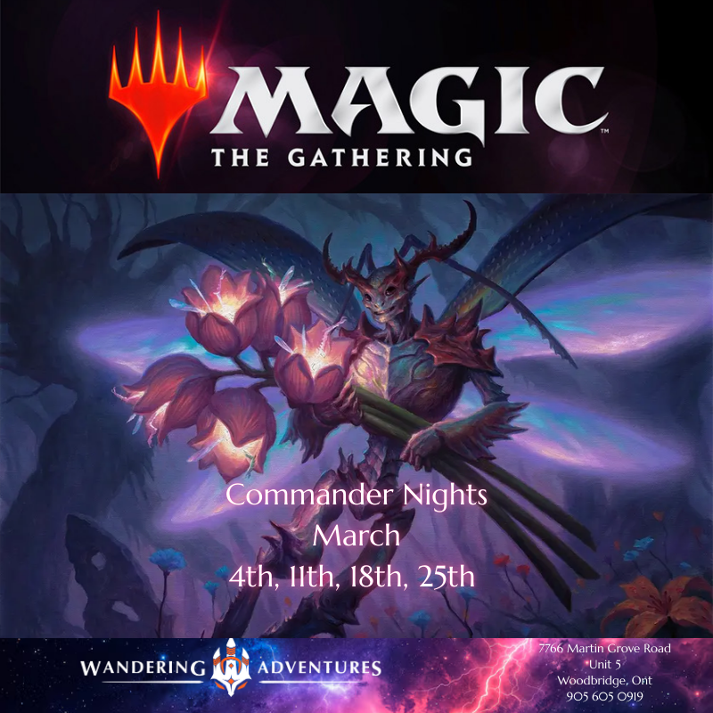 MTG: Commander Season (March)