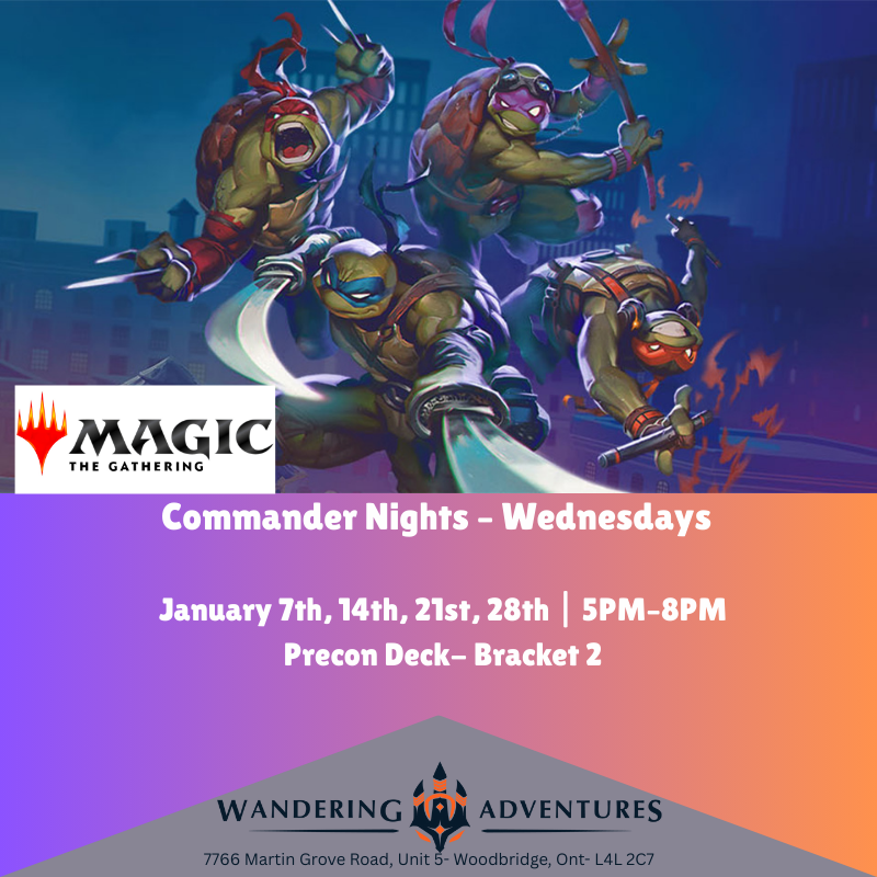 MTG: Commander Season (January)