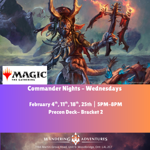 MTG: Commander Season (February)