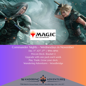 MTG: Commander Season (December)