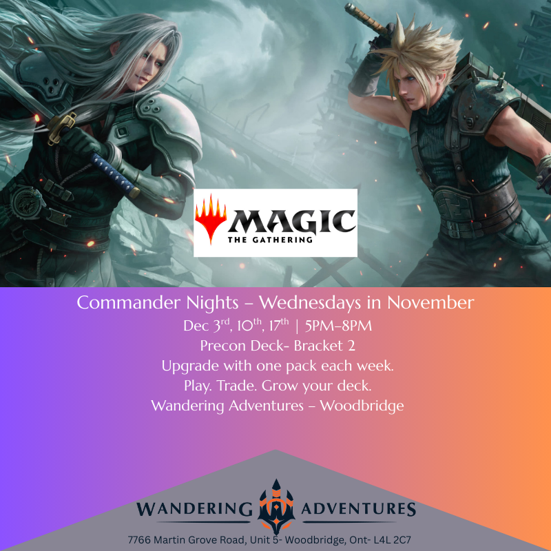 MTG: Commander Season (December)