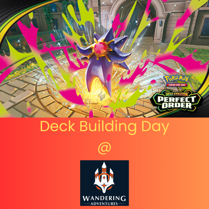 Pokemon Deck Building Event!