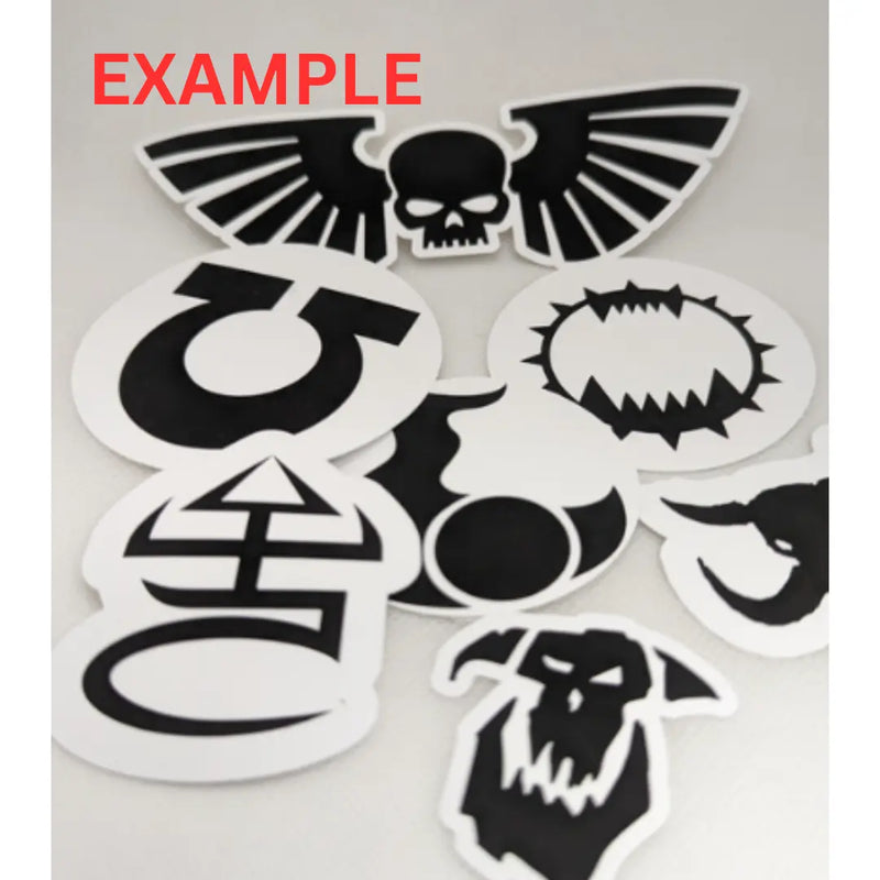 40K sticker pack - Drukhari 3