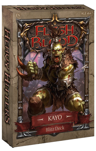 Flesh And Blood: Heavy Hitters Blitz Deck: Kayo