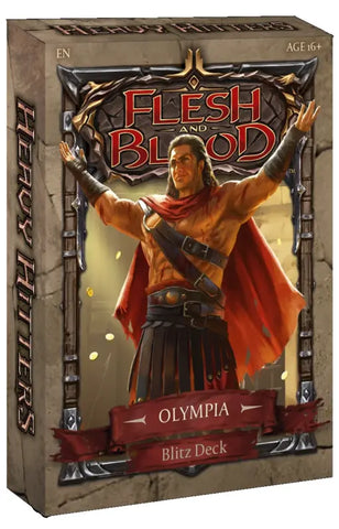 Flesh And Blood: Heavy Hitters Blitz Deck: Olympia Wandering Adventures