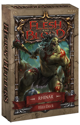 Flesh And Blood: Heavy Hitters Blitz Deck: Rhinar