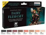 Vallejo Paint Set: Fairy Flesh Set Wandering Adventures