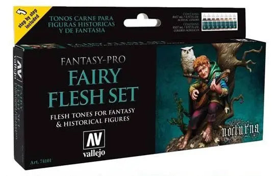 Vallejo Paint Set: Fairy Flesh Set
